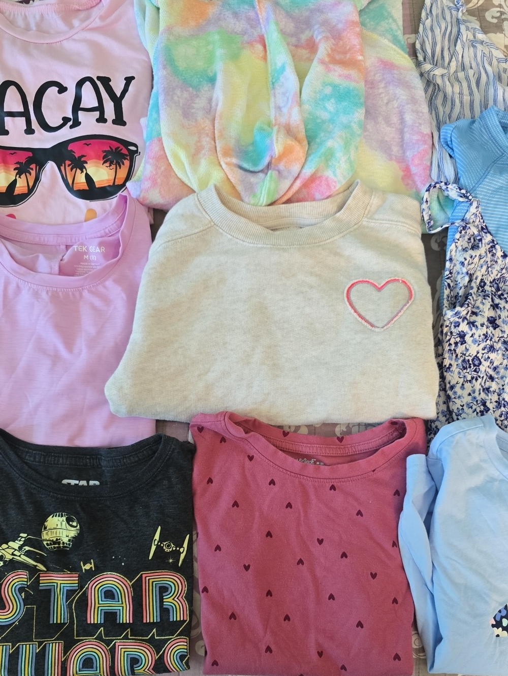 17 Girls Tops 6-8, 5 Pound Box Filled, Tees & Sweatshirts